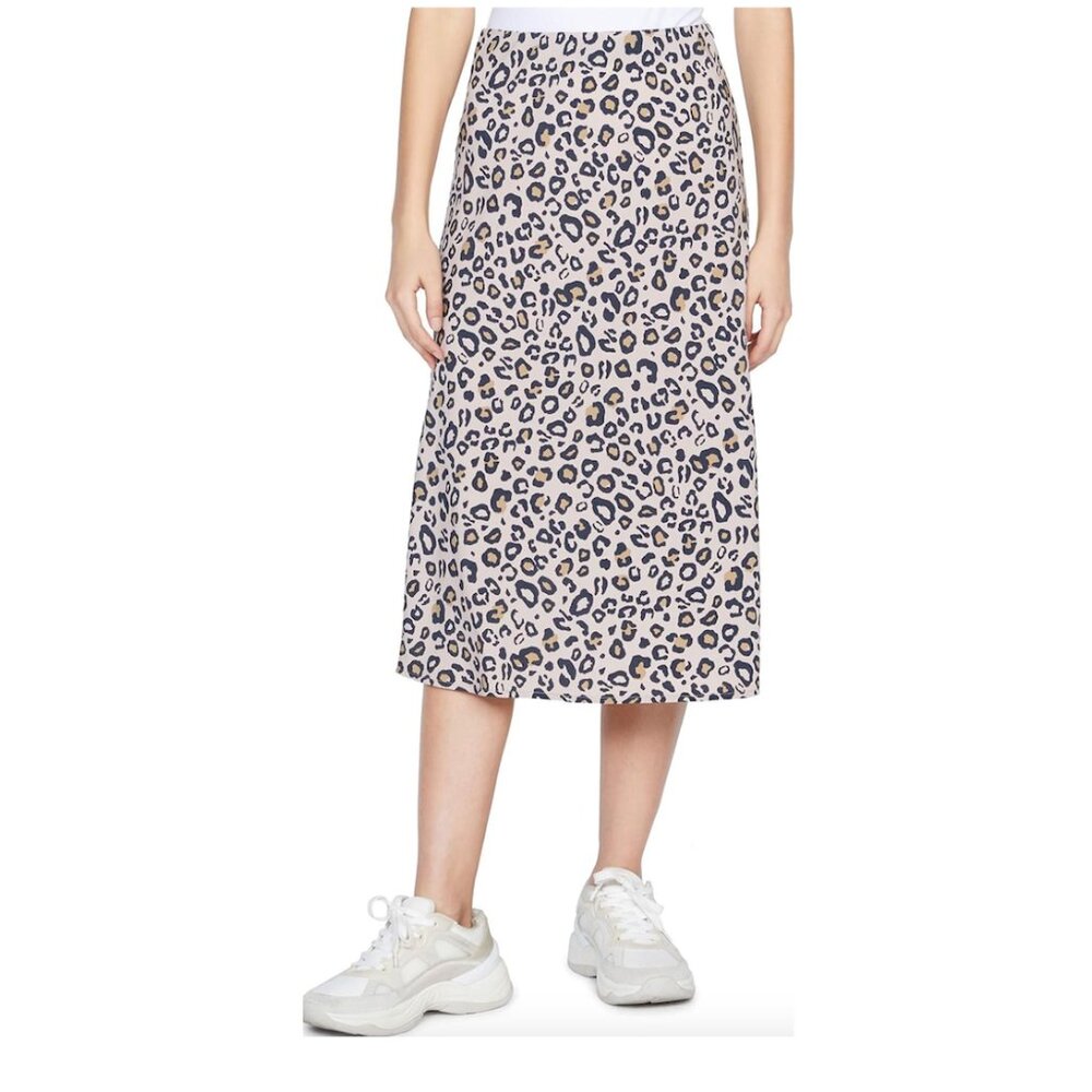 Sanctuary Leopard Printed Midi Skirt